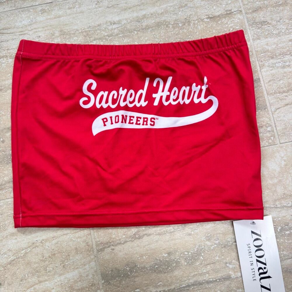 Zoozatz Women's Red Crop-top
